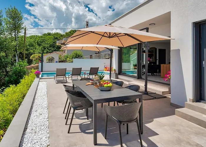 Casa Marta With Pool And Sea View Вилла